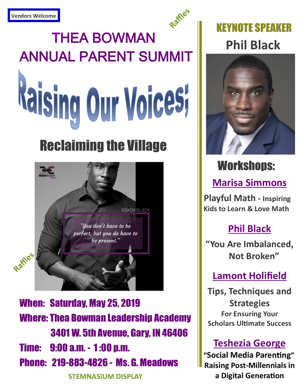 Thea Bowman Leadership Academy to host annual summit on Saturday, May 25 