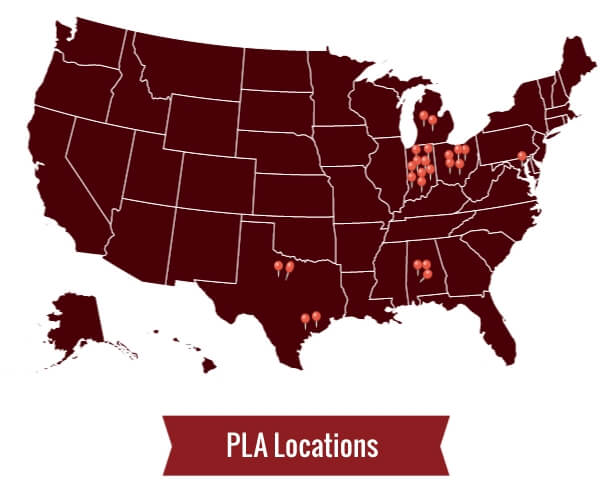 PLA School Locations
